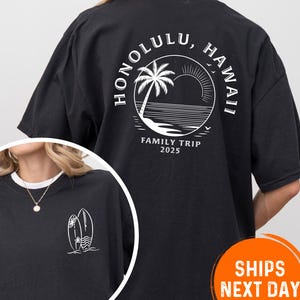 Custom Hawaii Family Vacation Shirts: Personalized Matching Tees