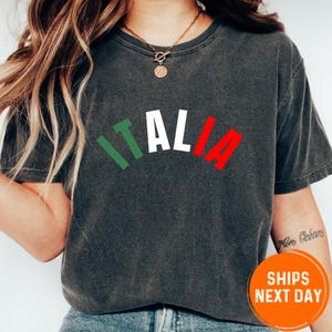 Italia Comfort Colors Shirt, Italy Shirt, Italy Souvenir Tees, Italy Gift Ideas, Trip to Italy Outfit,