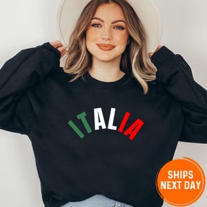 Italia Comfort Colors Sweatshirt, Italy Sweatshirt, Italy Souvenir Sweatshirt, Italy Gift Ideas, Trip to Italy Outfit,