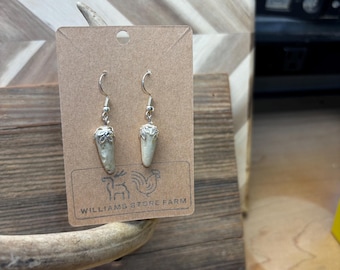 Pendientes de asta