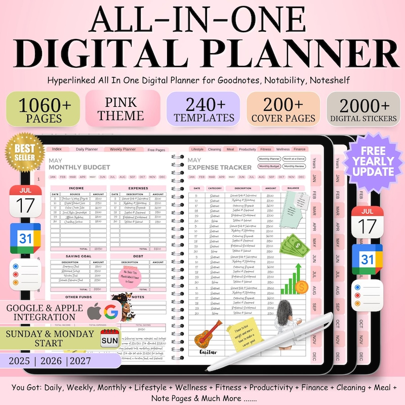 iPad Planner Etsy