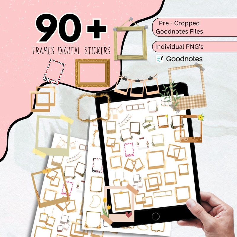 Sticker Photo Frames - Etsy