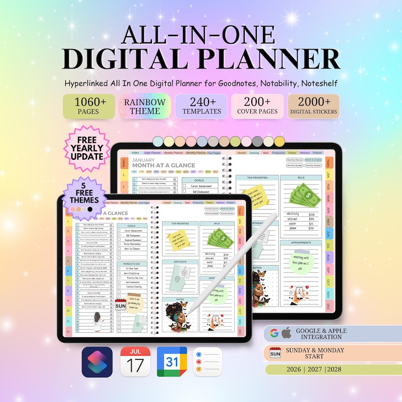 Apple Notes Template 2026 - Etsy