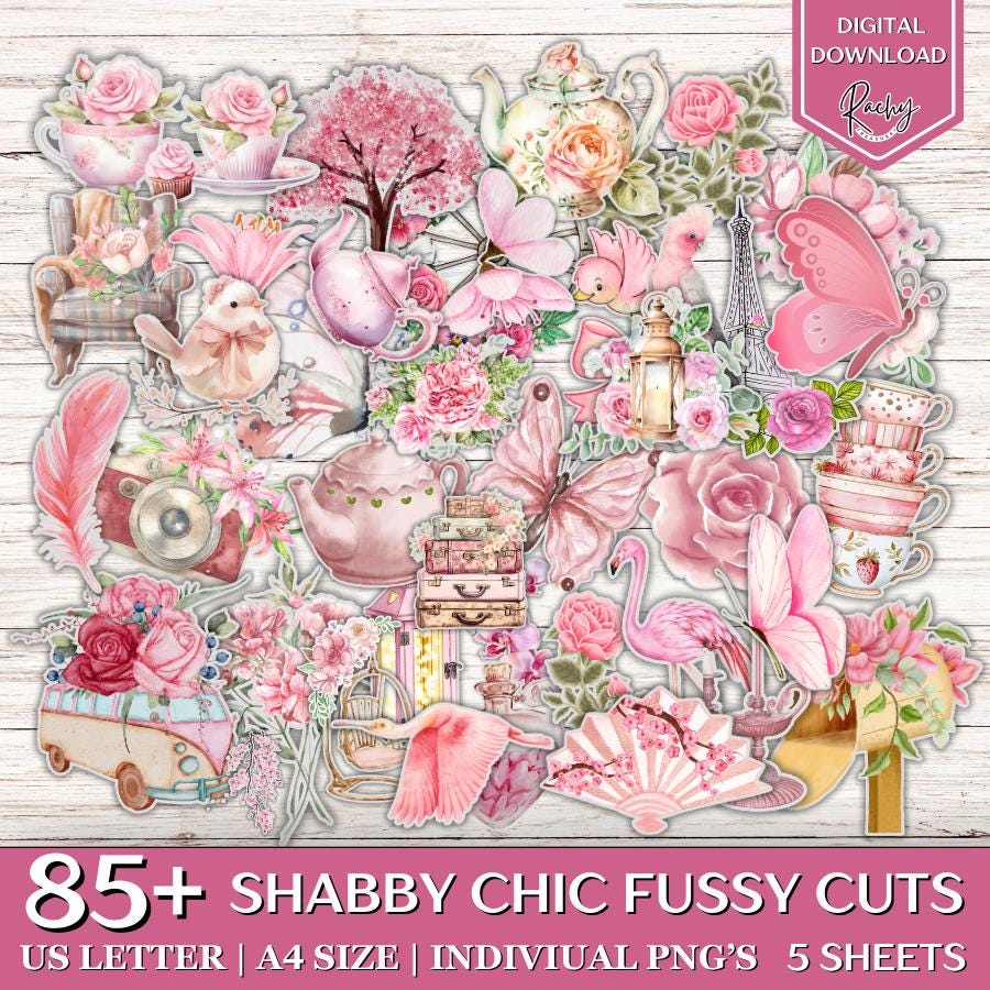 Shabby Chic Woodland Fairy Kinder Geburtstag Party Einladungen, 50