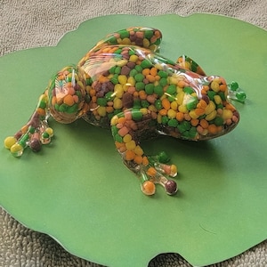 Handcrafted Resin Frog