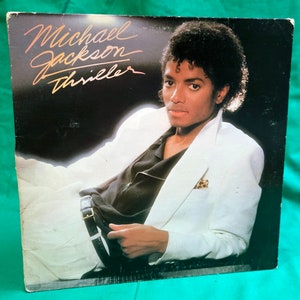 1982 Michael Jackson Album Thriller - vintage Vinyl Album