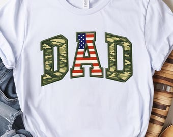 American Camo Dad Png, Dad Png, Best Dad Ever PNG, USA Flag Png, Patriotic Camo Dad Png, Father's Day Png, Dad Shirt Design, Dad Sublimation