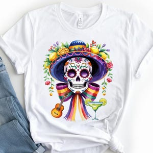 Cinco De Mayo Coquette Bow Png, Mexico Tequila Png, Margarita Sublimation Design, Fiesta Png, Mexican Hat Sugar Skull Png, Festival 2025
