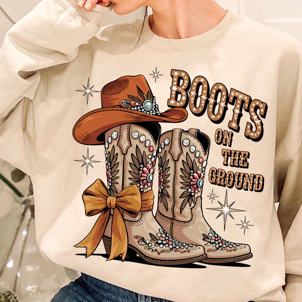 Cowboy Boots For Women & Girls - Western Style With Easy Zipper - View #8