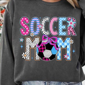 Preppy Soccer Mom Png, Soccer Png, Soccer Coquette Bow Png, Soccer Mama Png, Soccer Mom Sublimation Design, Sports Mom Png, Game Day Png