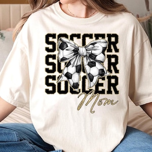Soccer Mom Png, Soccer Png, Soccer Coquette Bow Png, Soccer Mama Png, Glitter Soccer Mom Sublimation Design, Sports Mom Png, Game Day Png