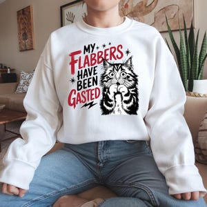 My Flabbers Have Been Gasted PNG, Funny Cat Png, Funny Sarcastic Snarky Adult Humor, Funny Sayings, Funny Quote Sarcasm, Animal Saying Png