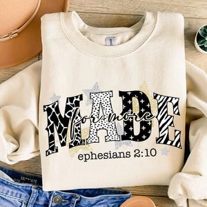 Made For More Ephesians 2:10 Png, Christian PNG, Christian Song Lyrics, Faith Png, Religious Png, Jesus PNG, Bible Verse Png, Scripture png