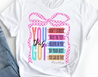 Test Day Png, You Got This Don't Stress Do Your Best Png, State Testing png, Teacher School png, Teacher Test Day Png, Motivational School