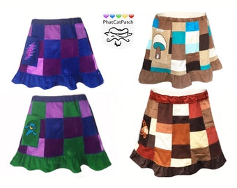 hippie skirts etsy