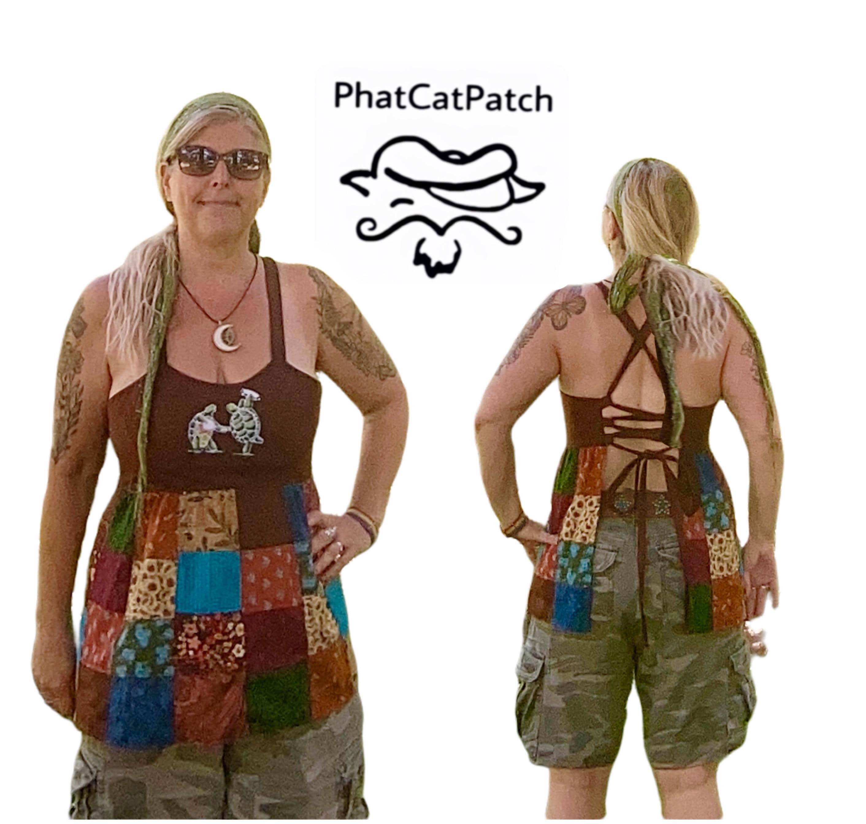 Hippie Patchwork Apron Top - Etsy