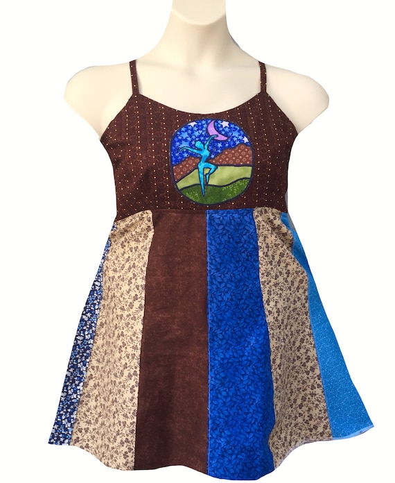 Hippie Patchwork Apron Top - Etsy