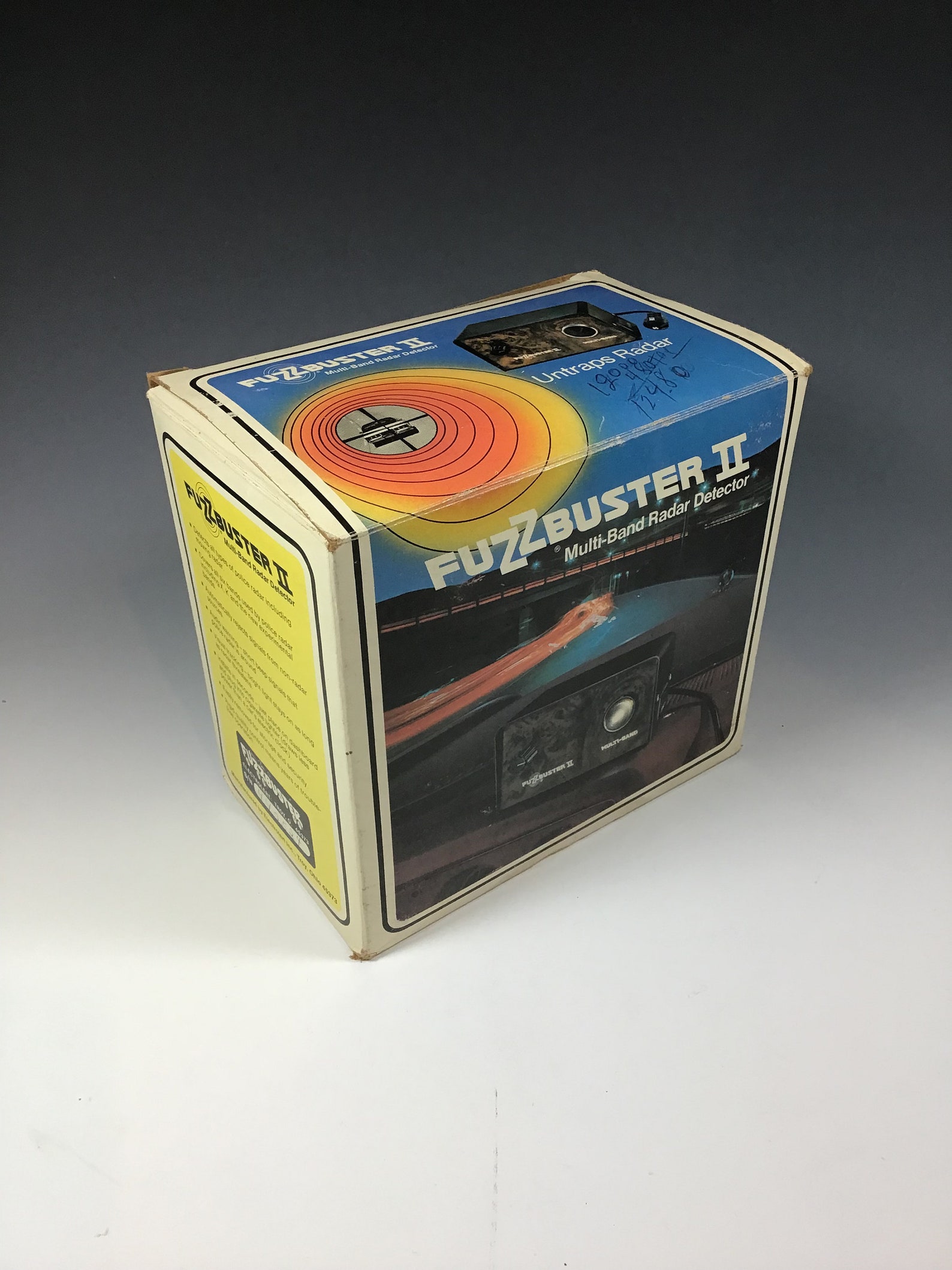 1975 Fuzz Buster Radar Detector Box and Inserts Etsy