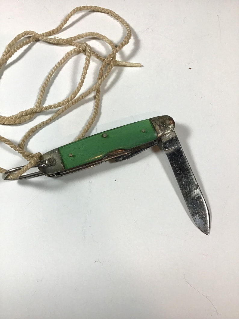 Vintage Girl Scout Pocket Knife Etsy