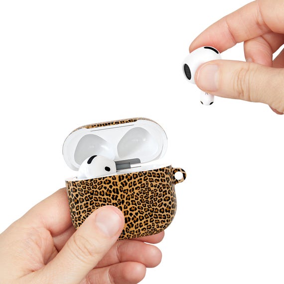ヒョウ柄AirPods第4世代ケース - Etsy 日本