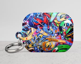 Stylish Street Art Abstract Graffiti AirPods Case
