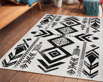 Teppich Azteken: Teppich Polyester Chenille Teppich