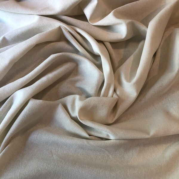 100% Silk Noil in Natural White - 45" Wide - Superior Quality Pure Silk Fabric for Sewing and Dyeing