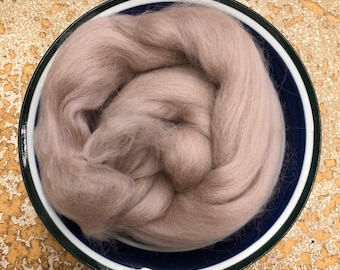 Cabbage Rose Merino Wool Roving for Felting, Spinning or Weaving - 1 oz - Nuno, Wet or Needle Felting Fibers