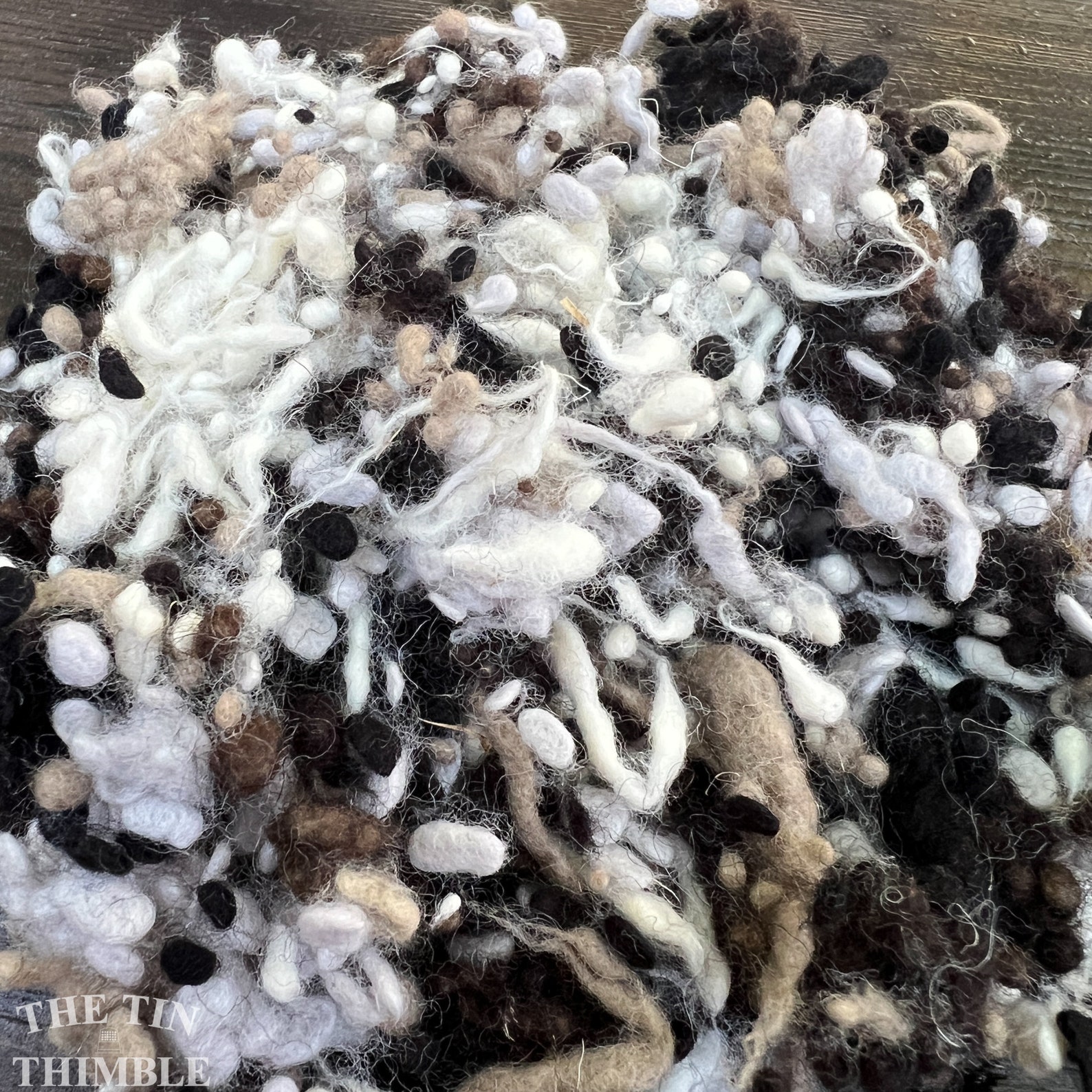 Mixed Pack of Wool Nepps or Nibs for Felting by DHG / 1/4 Oz ...