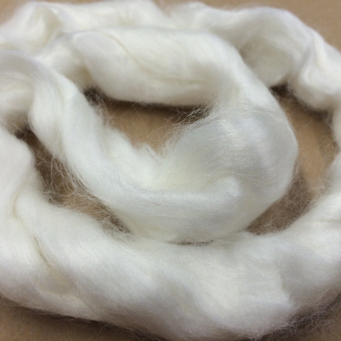 Bamboo Fiber / Viscose Fiber in Natural White 1/2 Oz Great Etsy