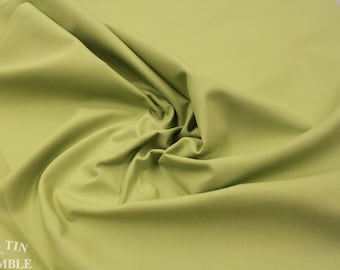 100% Cotton Canvas Fabric in Apple Green - 1 1/2 Yards - Medium Weight Canvas Fabric for Clothing, Housewares, Quilts and More