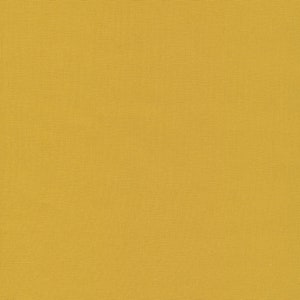 Organic Cotton Canvas  - 1 Yard - Yellow Canvas fabric in &quot;Amber Waves&quot; by Cloud 9 Fabric