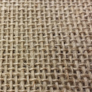 Burlap Fabric Great for Home Decor, Weddings, Outdoor - 1 Yard - Jute Woven Fabric