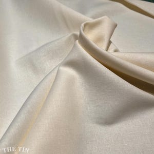 55% Leinen 45 Baumwollstoff Schüttgut / Natürliche Haferflocken Farbe / 54 Breit