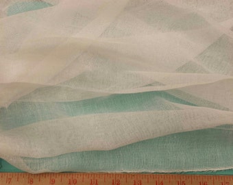 Cheesecloth / Scrim / Gauze / Grade 50 / 100% Cotton / 1 Yard / By the Yard / Fabric for Felting / Fabric for Dyeing / Cotton Cheesecloth