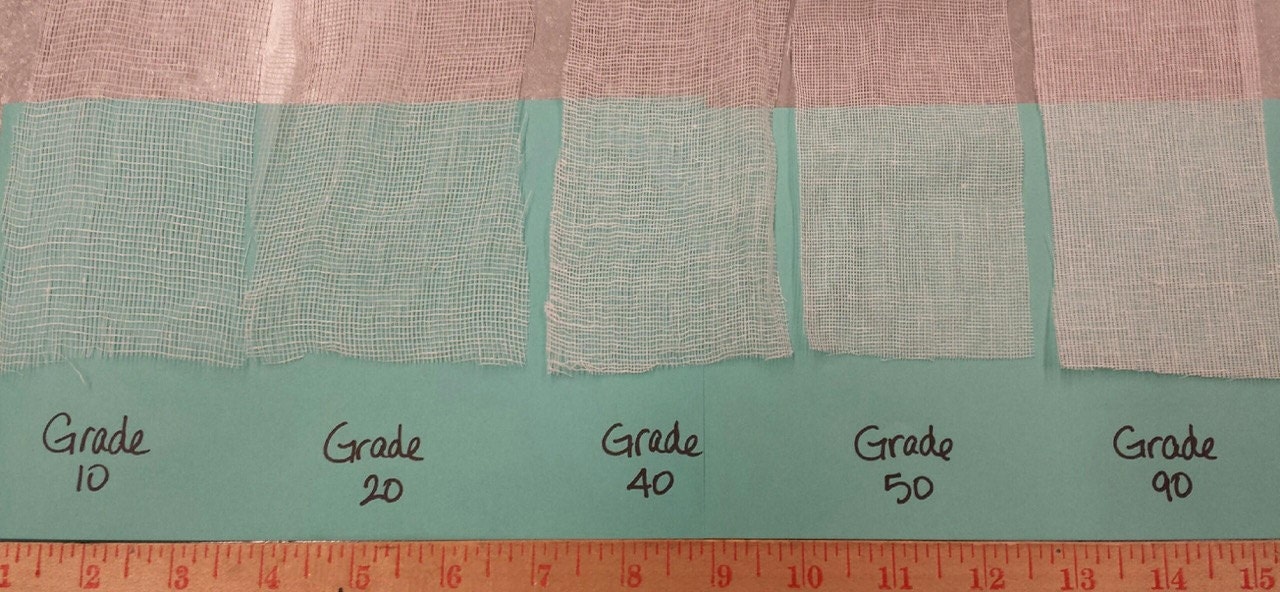 Cheesecloth / Scrim / Gauze / Grade 50 / 100 Cotton / 1 Yard Etsy