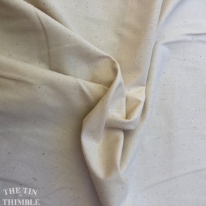 Muslin - 100% Cotton Bleached Utility Fabric by the Yard - Made in USA