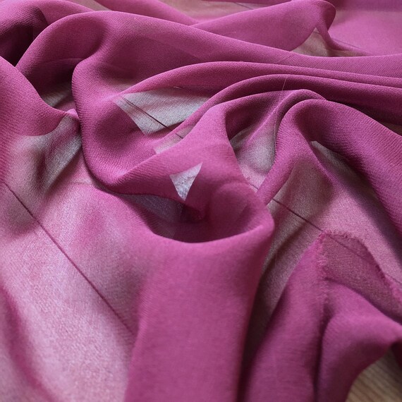 Mundtlig Instrument Udvej Silk Chiffon Fabric by the Yard / Great for Nuno Felting / - Etsy