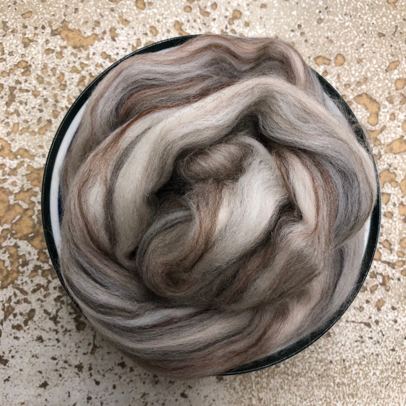 Natural Wool Roving Wet Felting Wool-Nuno Felting-Spinning Needle Felting Wool Peacock