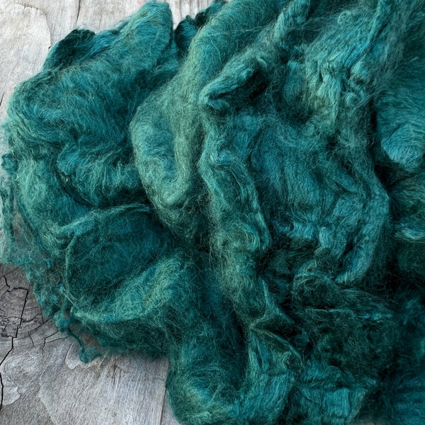 Silk Mulberry Hankies for Spinning or Felting in Ireland / 3 Grams / 100% Silk Hankies for Spinning, Felting and Fiber Art