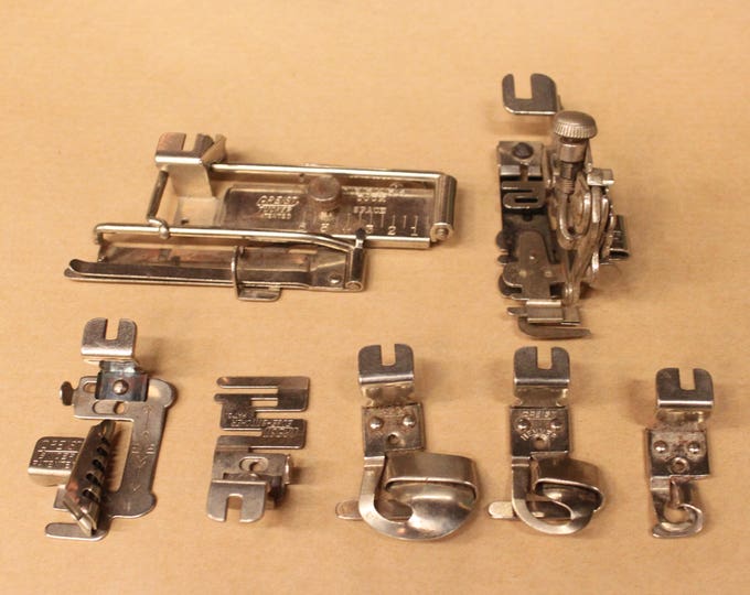 Greist Sewing Machine Attachments Hemmer / Tucker / Ruffler Etsy