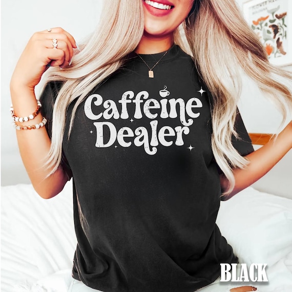 Funny Coffee Lover Shirt, Barista Gift, Caffeine Addict tshirt, Iced Coffee Lover tee, Vintage Coffee t-shirt, Comfort Colors® Espresso Tee