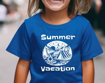 Kids Summer Vacation Shirt Beach Trip Outdoor Adventure Family Travel Tee Summer Fun Kids Travel Shirt Beach Vacation Kids Summer Tee