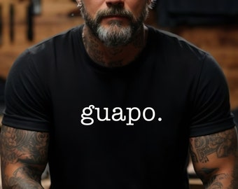 guapo. Workout Shirt, Mens Funny Shirt, Funny Gym Shirt, Dad Shirts, Fathers Day Gift, Funny Shirts For Dad, Sexy Dad, Dad Bod Present dilf