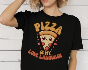Chemise Pizza Is My Love, Chemise Pizza, Chemise Drôle Mignonne, Chemise Anniversaire, Chemise Pizza Mon Coeur, Chemise Pizza Drôle, Adorable T-shirt