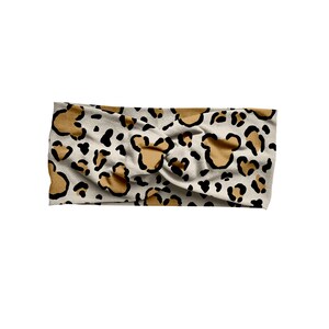 Leopard Mouse Turban Headband