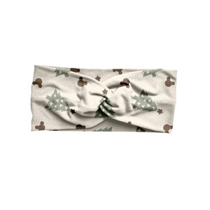 Mouse Trees Turban Headband
