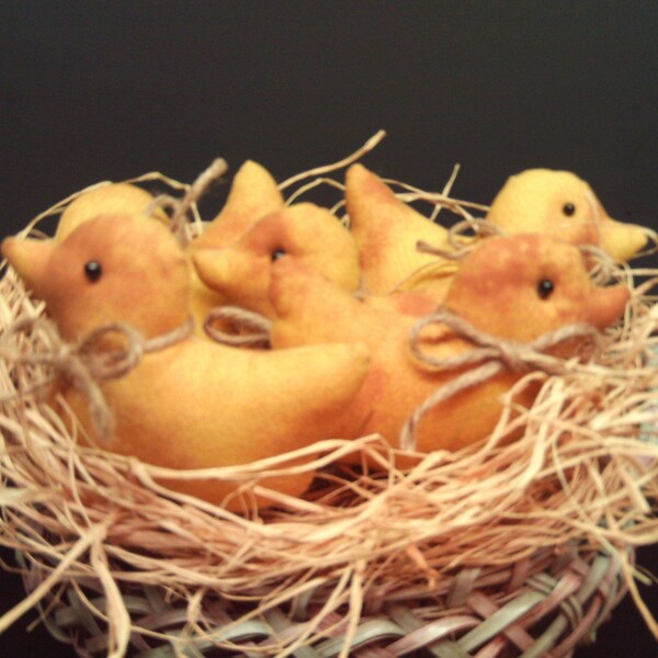 Easter Baby Ducks,Primitive Baby Ducks,Ducks,Easter Ducks