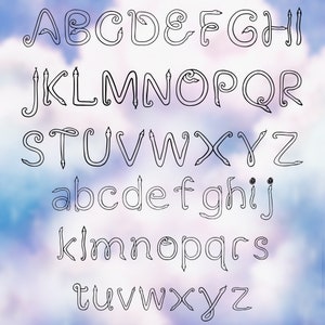 Snake Font Bundle: Procreate Downloadable Fonts, Halloween Snake ...