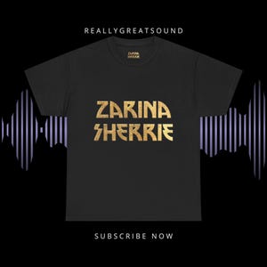Zarina Sherrie Fan Tee, Unisex Shirt, Heavy Cotton Graphic Tee, Trendy Top, Gift for Zarina Sherrie Fans
